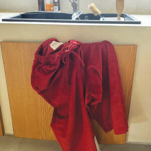 PANTALON CORDEROY ROJO